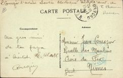 CPA Folklore Les chansons de Jean Rameau illustrees Les accordailles