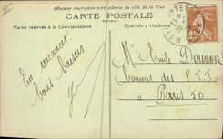 CPA Folklore Les chansons de Jean Rameau illustrees Le dessert