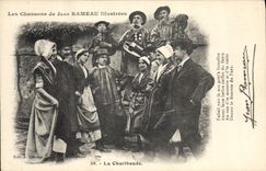 CPA Folklore Les chansons de Jean Rameau illustrees La Charibaude