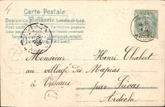 CPA Fantaisie Fleurs Colombes