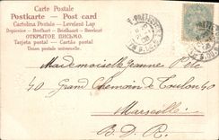 CPA Fantaisie Fleurs Femme