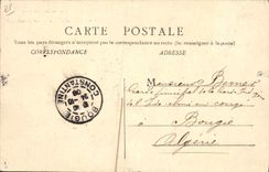 Vintage Postcard Folklore Wine Vineyards Champagne pressing SIGNAL