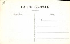 Vintage Postcard Folklore Wine Vineyards Champagne Ruinart Cellars & Son Street of the Chalk pits Rheims Details of the Chalk pit Nicolas Rheims