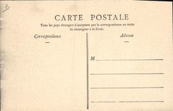 Postal Folclore Vino Viñedos Champaña Moet y Chandon Almacenaje de los vinos en barriles