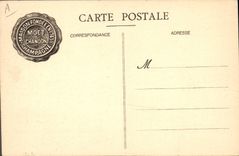 Vintage Postcard Folklore Wine Vineyards Champagne Moet and Chandon Moving