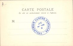 Postal Folclore Vino Viñedos Champaña Moet y Chandon Vista de las laderas de Ay Epernay