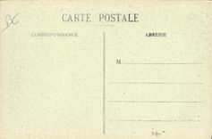 Postal Folclore Vino Viñedos Champaña Epernay Trabajo del vino de Champaña Preparación de las botellas para la expedición