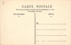 Postal Folclore Vino Viñedos Champaña Casa Moet y Chandon Estación de electricidad