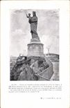 CPA Publicite Le Puy Rocher de Corneille et statue colossale de ND de France Maurin Quina Boulevard Gambetta Le Puy