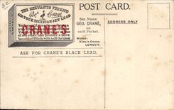 CPA Publicite Crane's Blacklead Militaria Ecossais