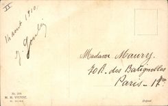 CPA Fantaisie Enfant Chien Chiot 