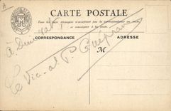 CPA Fantaisie Illustrateur Haffner Bateau de Guerre La division Guepratte aux Dardanelles 