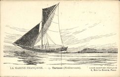 CPA Fantaisie Illustrateur Haffner Bateau Tartane Mediterranee 