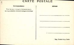 Postal Fantasia Ilustrador Haffner Barco Botes y yates tiene motor