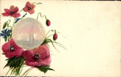 CPA Fantaisie Fleurs 