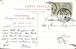 CPA Fantaisie Fleurs Anemones variees 