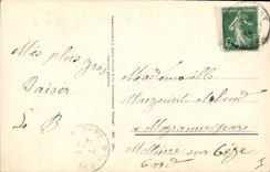 CPA Fantaisie Fleurs 