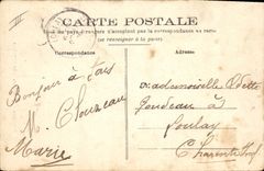 Postal PHARE Alrededores de Arcachon el semáforo