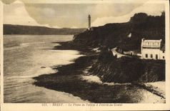CPA Phare de Portzic a l'entree du Goulet Brest 