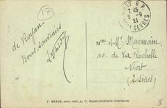 CPA Phare de Cordouan Entree de la Gironde Pecheurs Barque