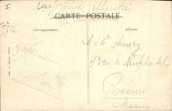 CPA Phare Le Havre La jetee un jour de tempete 