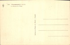 Vintage Postcards Ploumanach Headlight breaking Them of the headlight