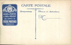 Postal Militaria Artillería Belga en acción Hermano Mathias