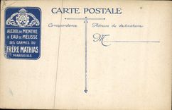 CPA Militaria Entre deux assauts Frere Mathias Marseille 