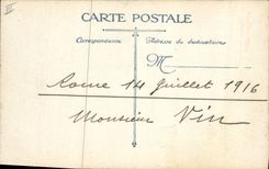 CPA Militaria Les allies contre les barbares 