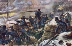 CPA Militaria Combat pour gagner Frere Mathias Marseille 