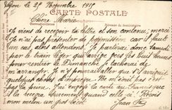 CPA Militaria Hussards Anglais allant au front 