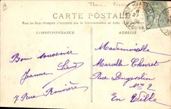 CPA Journaux Journal Marseille Exposition Coloniale Pavillon du Petit Marseillais 