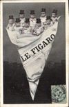 CPA Journaux Journal Le Figaro Enfants Bebes 