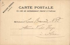 CPA Drapeau Femme France