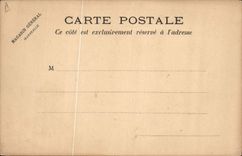 CPA Drapeau Femme Espagne Lion