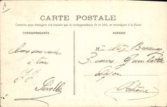 CPA Folklore Les chansons de Jean Rameau illustrees La vache