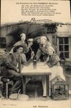 CPA Folklore Les chansons de Jean Rameau illustrees Tentation