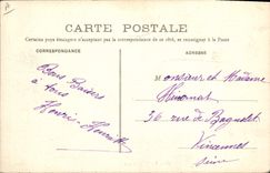 CPA Folklore Les chansons de Jean Rameau illustrees Le bapteme