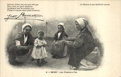 CPA Folklore Les chansons de Jean Rameau illustrees Les premiers pas Enfant Bebe 