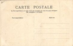 Postal Folclore las canciones de Jean Ramo ilustradas Los dos Siaux de Madera