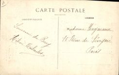 Postal Folclore las canciones de Jean Ramo ilustradas el encuentro Perro