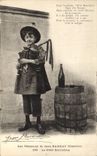 CPA Folklore Les chansons de Jean Rameau illustrees Le Petit Berrichon Enfant