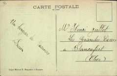 CPA Folklore Les chansons de Jean Rameau illustrees Nos Gentes Berrichonnes