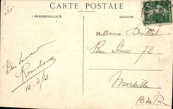 CPA Folklore Les chansons de Jean Rameau illustrees Le dessert