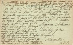 CPA Folklore Les chansons de Jean Rameau illustrees Le Parrain