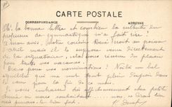 CPA Folklore Les chansons de Jean Rameau illustrees Le Parrain