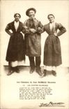 CPA Folklore Les chansons de Jean Rameau illustrees Les coiffes blanches