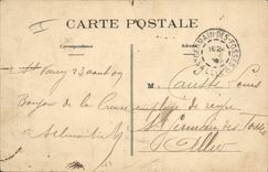 CPA Folklore Les chansons de Jean Rameau illustrees Au Pays Marchois Evois a la Faire