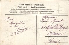 CPA Fantaisie Fleurs Colombes 