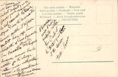 CPA Fantaisie Fleurs Trefles 